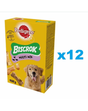 PEDIGREE Multi Mix Biscrok Set biscuiti pentru caini 12×500 g
