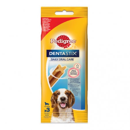 Pedigree DentaStix Mono, recompensa pentru caini, 3 buc, 77 gr
