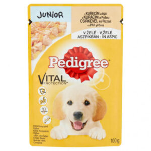 Pedigree Junior, hrana umeda pentru caini, Pui, 100 gr