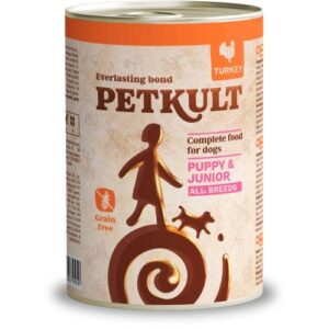 Petkult Dog Junior Curcan, 400 g