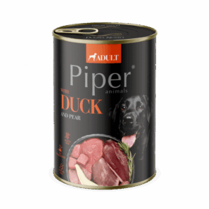 Piper Adult Dog, Carne de Rata si Pere, 400 g