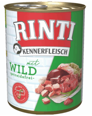 RINTI Kennerfleisch Hrana umeda pentru caini, cu vanat 400 gr