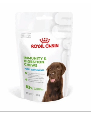 ROYAL CANIN Immunity Digestion Puppy Supplements 100g recompense digestie si imunitate pentru catei