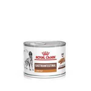 ROYAL CANIN VD Gastrointestinal Low Fat, XS-XL, dietă veterinară, conservă hrană umedă câini, sistem digestiv, (pate), 200g