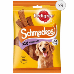 Recompensă Pedigree Schmackos, 20 buc, 9 x 144 gr