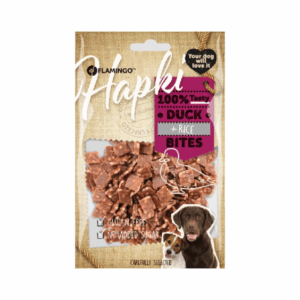 Recompensa, bucati rata si orez, Hapki, 85 gr