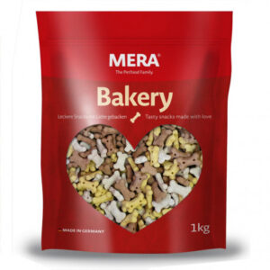 Recompensa pentru caini junior, biscuiti oase, Mera,1kg