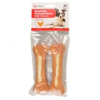 Recompensa pentru caini, os din pui, 2 buc, 220 gr