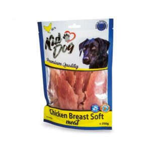 Recompense pentru caini Kiddog piept de pui 250 g