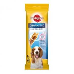 Recompense pentru caini Pedigree Dentastix talie medie (10-25 kg ) 77 gr