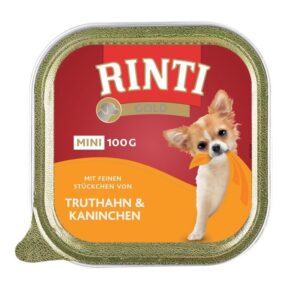 Rinti Gold Mini Pate Curcan si Iepure, 100 g