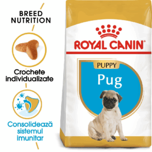 Royal Canin Pug Junior, hrana uscata pentru caini, 1,5kg