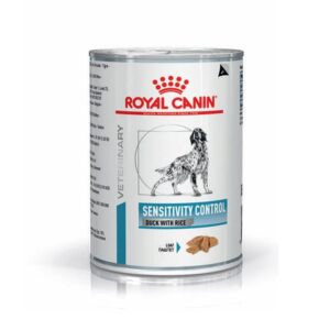 ROYAL CANIN Sensitivity Control Rata & Orez, XS-XL, dieta veterinara, conserva hrana umeda caini, afectiuni dermatologice, (pate), 410 g