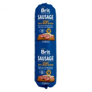 Salam pentru caini Brit cu vita peste 800 gr