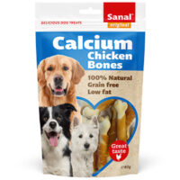 Sanal Dog Calcium Chicken Bones Doypack 80 g