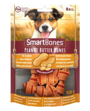 Smartbones Recompense Unt de Arahide S/ 8 Buc 128 g