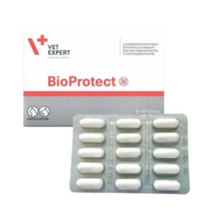 Supliment nutritiv pentru caini pisici Bioprotect 60 caps