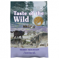 Taste of the Wild Sierra Mountain Adult, hrana uscata pentru caini, 12,5 kg