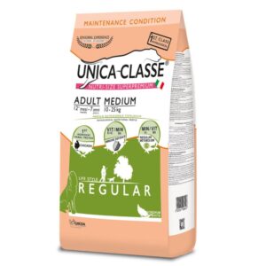 UNICA Classe Regular Medium, M, Pui, hrană uscată câini, 12kg