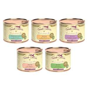 12×200 g Mixt 5 sortimente Terra Canis Classic Hrană umedă câini