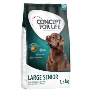 1,5kg Large Senior Concept for Life Hrană uscată câini