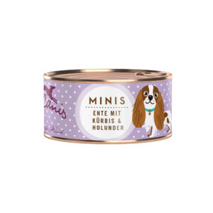 18x100g Rață cu dovleac, căpșune și păpădie Canis Mini Terra Hrană umedă pentru câini