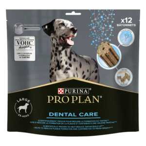 426g PRO PLAN Dental Care pentru câini de talie mare PURINA Gustări pentru câini