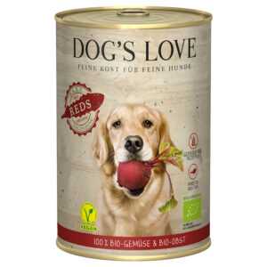 6x400g Reds Vegan Dog’s Love Bio Hrană umedă câini