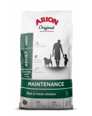 ARION Original Maintenance Adult Giant Chicken Rice 12 kg rase gigant de caini, hrana cu pui