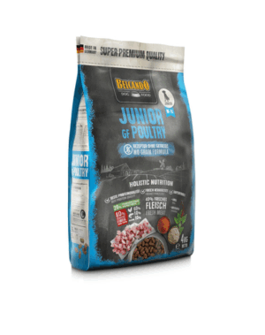 BELCANDO Junior Poultry hrana uscata fara cereale pentru juniori, talie M-XL, 4 kg