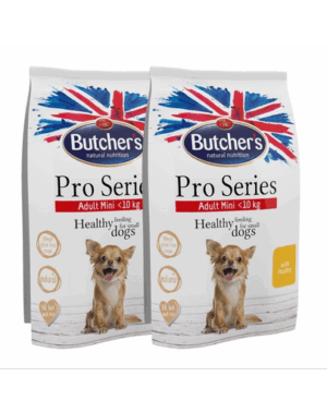 BUTCHER’S ProSeries Dog Dry cu pui 2×800 g hrana caini talie mica
