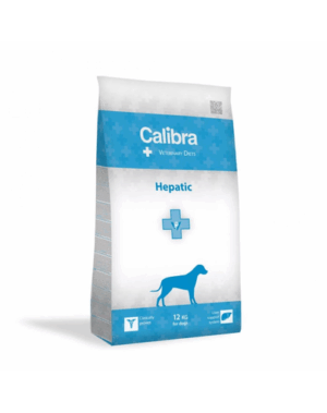 CALIBRA Veterinary Diet Dog Hepatic 12 kg dieta veterinara caini cu afectiuni hepatice
