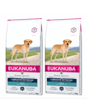 EUKANUBA Adult Breeds Specific Labrador Retriever Chicken 24 kg (2 x 12 kg) hrana uscata caini Labrador Retriever adulti, cu pui