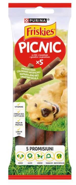 FRISKIES Recompense pentru câini PICNIC cu Vită 42g