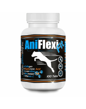 GAME DOG AniFlexi Fit V2 Supliment alimentar caini pentru sustinerea sistemului musculo-scheletic 100 tab.