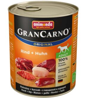 GRANCARNO Vită şi Pui, conservă 800g