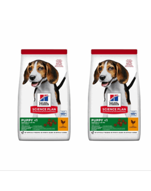 HILL’S Science Plan Canine Puppy Medium Chicken hrana caini de rasa medie, cu pui 36 kg (2×18 kg)