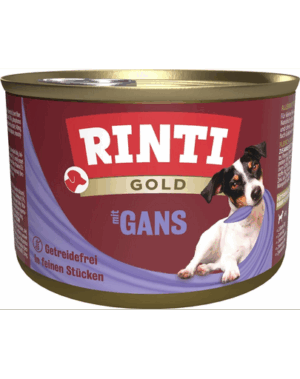 RINTI Gold Goose Mini gasca conserva pentru rase mici 185 g
