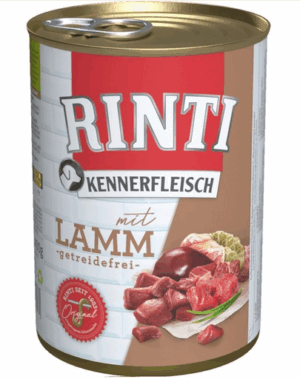 RINTI Kennerfleisch Hrana umeda pentru caini, cu miel 800 gr