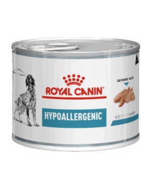 ROYAL CANIN Dog Hypoallergenic 12 x 200 g hrană umedă pentru câini adulți cu reacții adverse la alimente