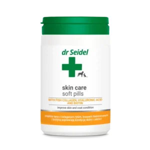 Supliment dermatologic pentru caini pisici Dr. Seidel Skin Care Softpills 225 gr