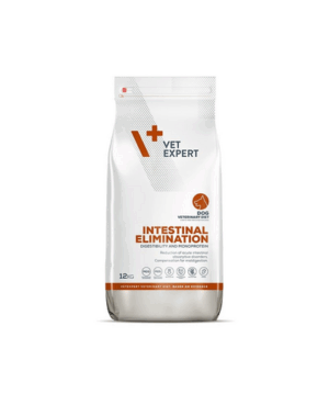 VET EXPERT Veterinary Diet Dog Intestinal Elimination 12 kg hrana veterinara uscata pentru caini