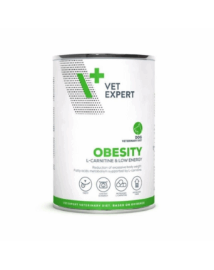VET EXPERT Veterinary Diet Dog Obesity 400 g dieta veterinara umeda caini pentru reducerea greutatii